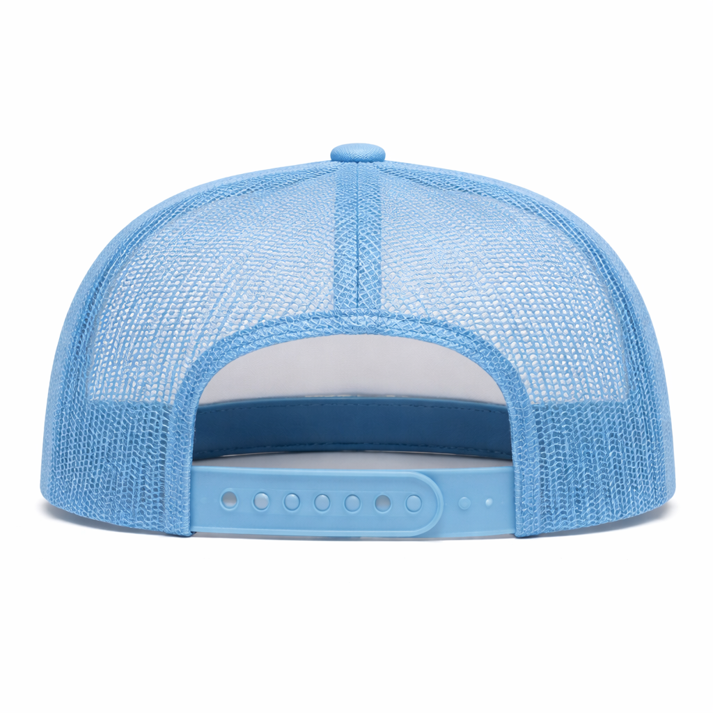 Snapback Blanco/Azul Glaciar
