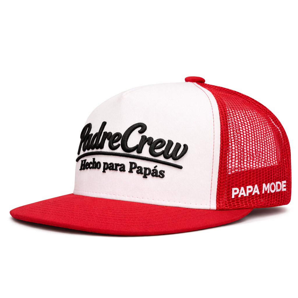 Snapback Blanco/Familia Rojo