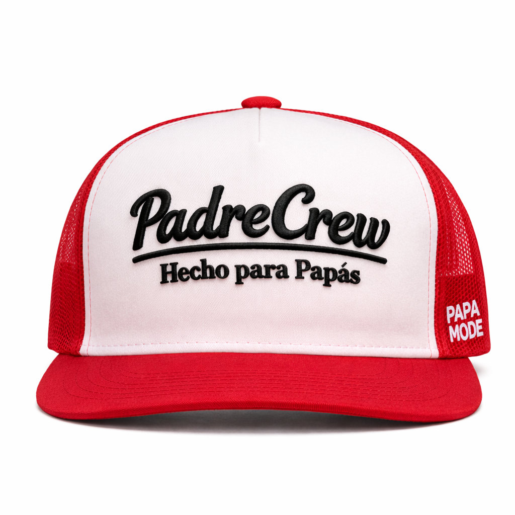 Snapback Blanco/Familia Rojo