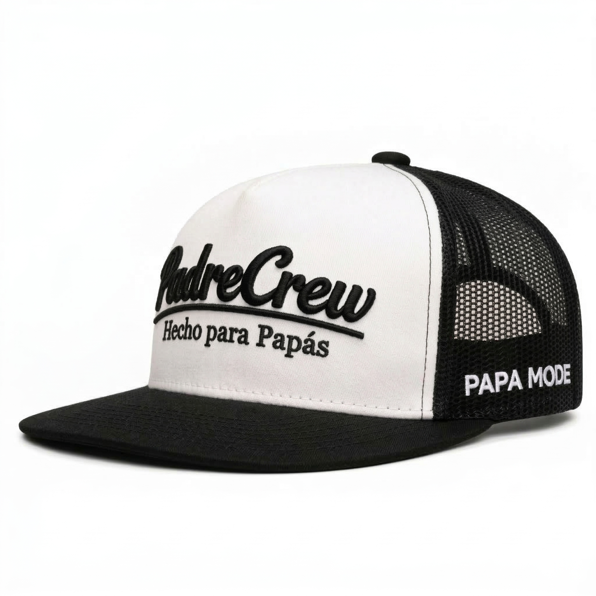 Snapback Blanco/Negro